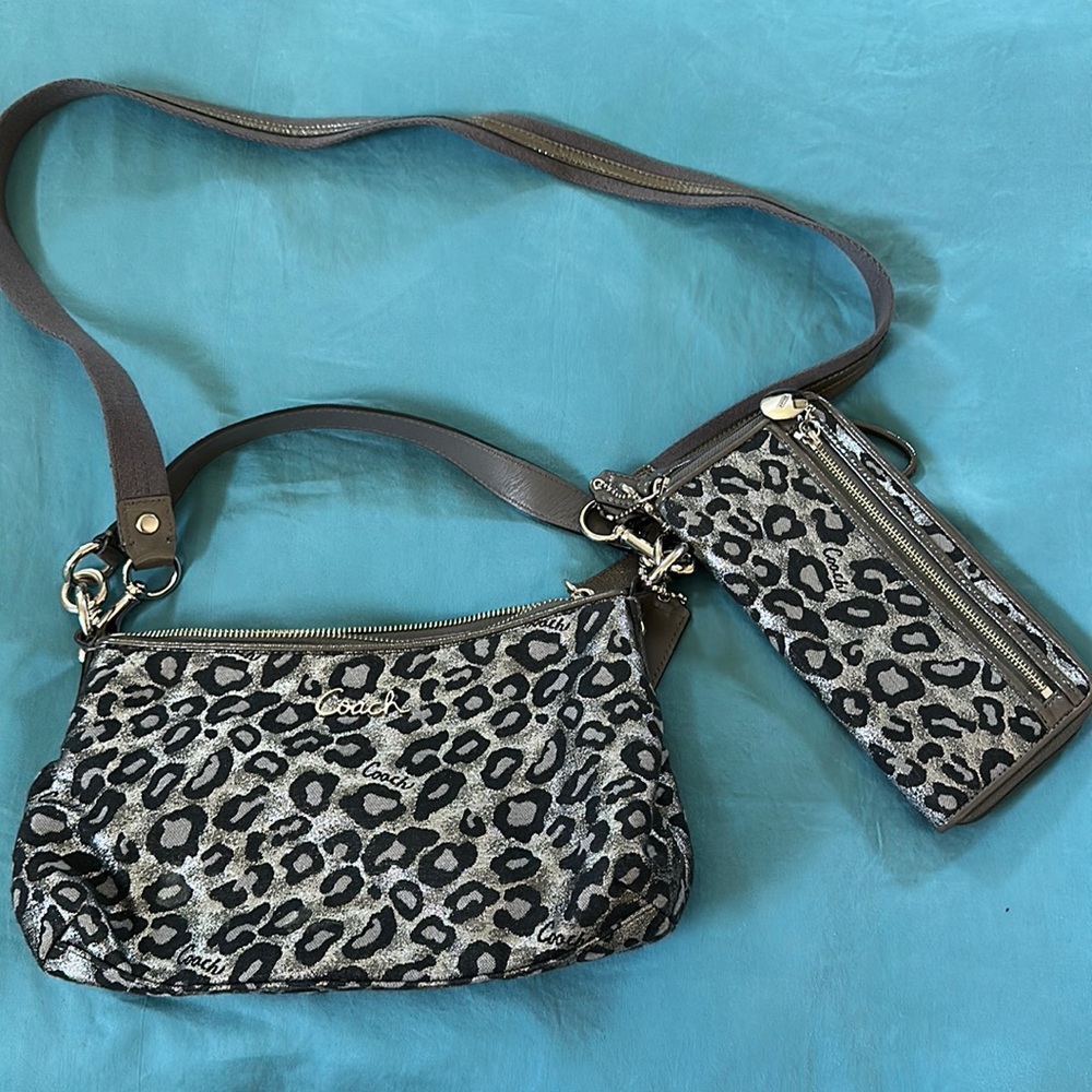 Coach purse and wallet